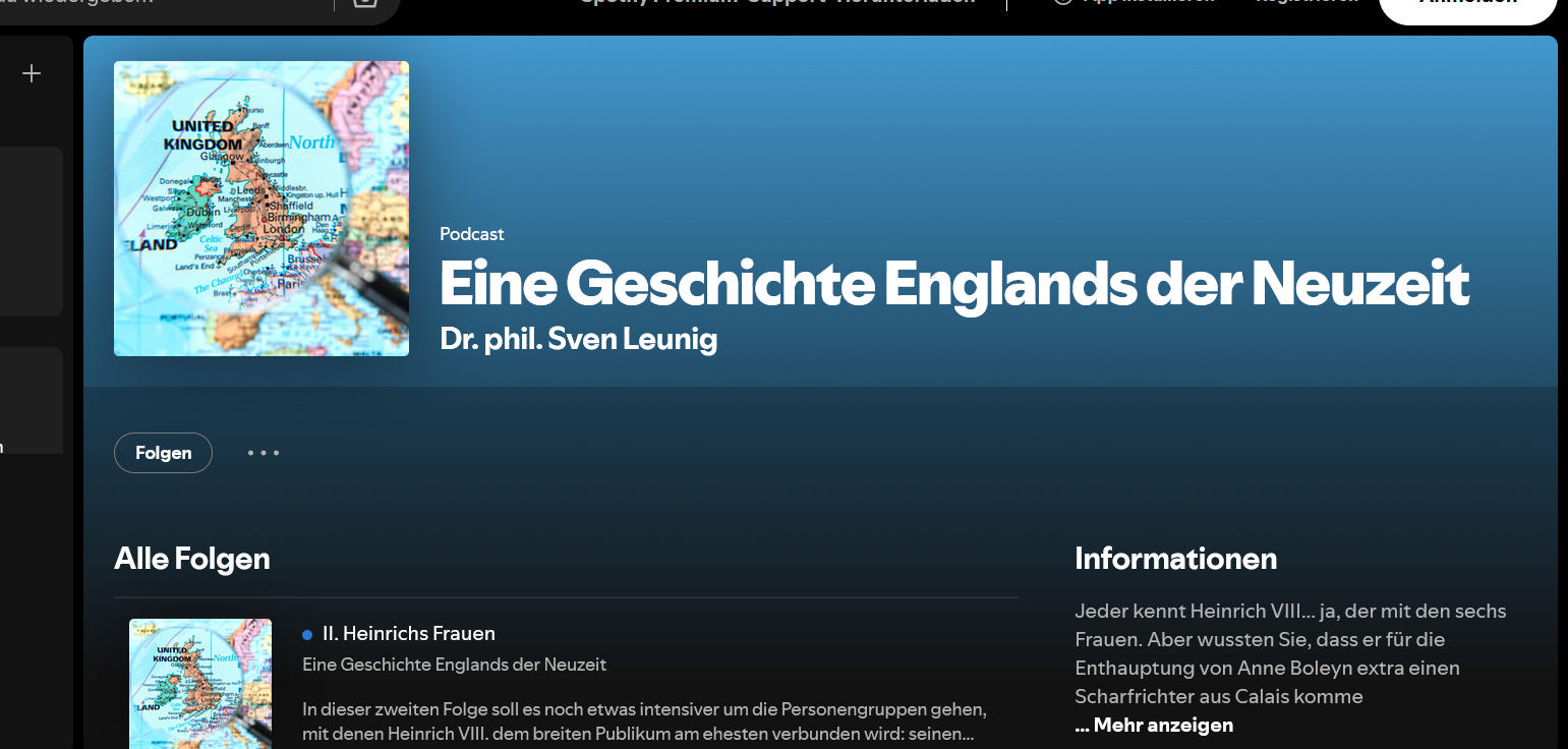 Podcast England